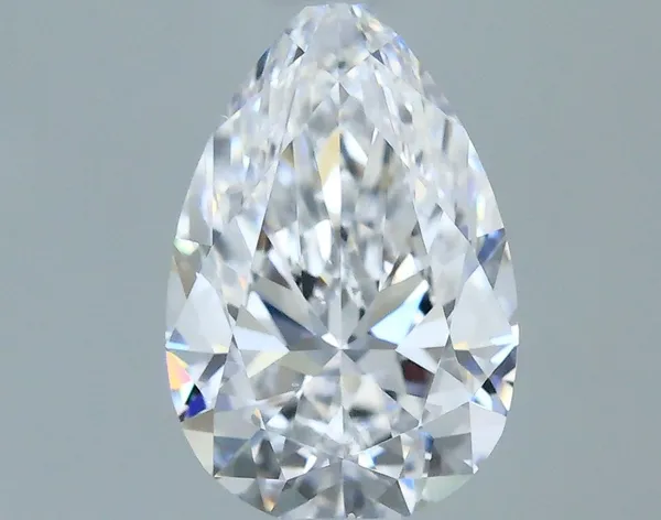 0.58ct PEAR D VS2 Natural diamond