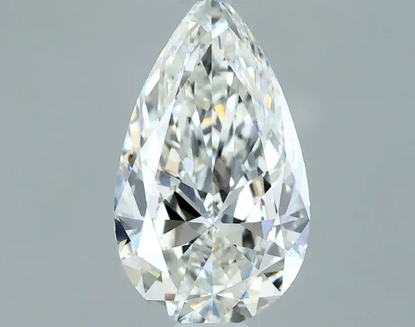 0.5ct PEAR H VVS2 Natural diamond