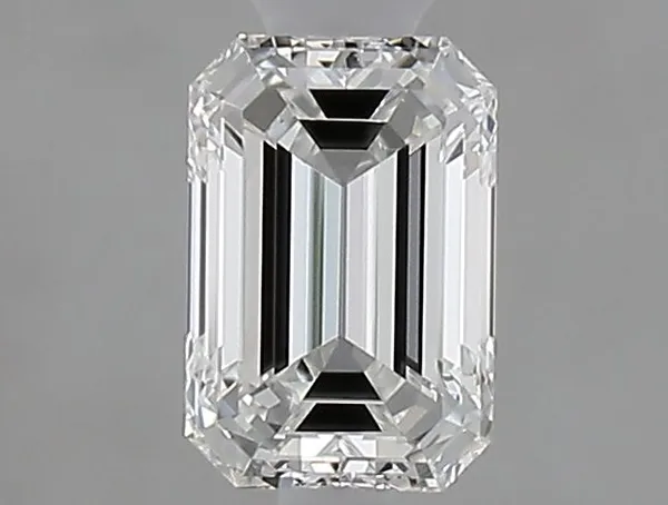 0.52ct EMERALD E IF Natural diamond