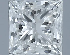 0.51ct PRINCESS H VS2 Natural diamond
