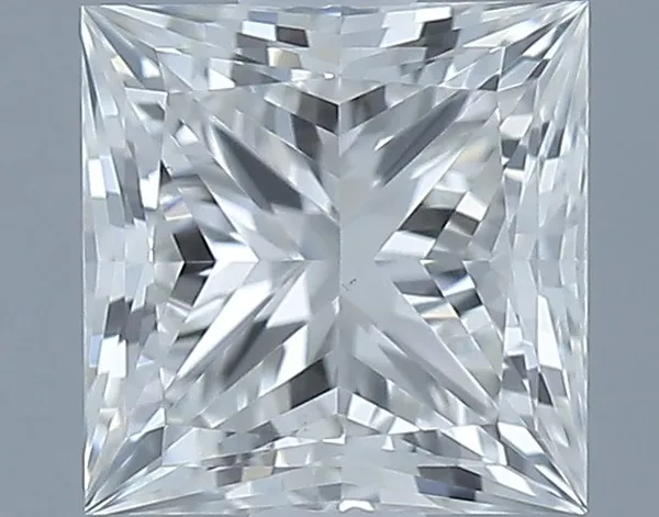 0.51ct PRINCESS H VS2 Natural diamond