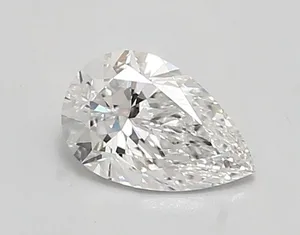 0.86ct PEAR D VVS2 Lab diamond