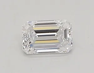 0.35ct EMERALD D IF Lab diamond