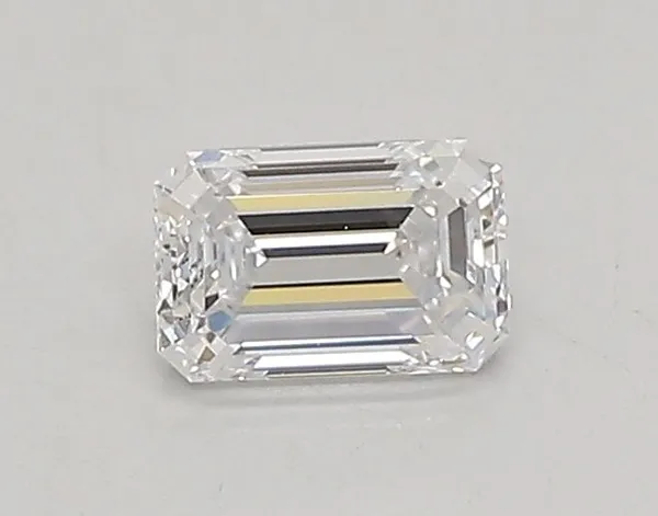 0.35ct EMERALD D IF Lab diamond