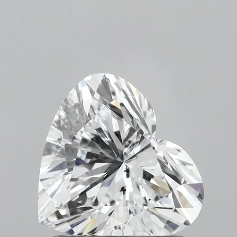 1.00ct HEART D SI2 Natural diamond