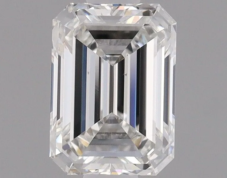 0.75ct EMERALD F VS2 Natural diamond