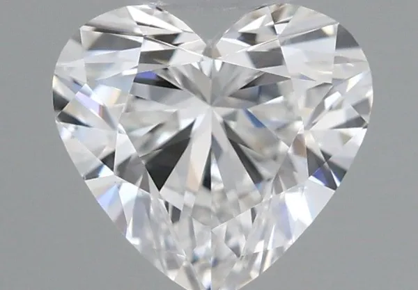 0.45ct HEART F VS2 Natural diamond