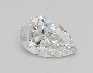 0.54ct PEAR D VS1 Lab diamond