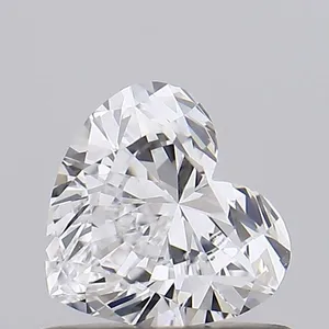 0.54ct HEART D FL Lab diamond