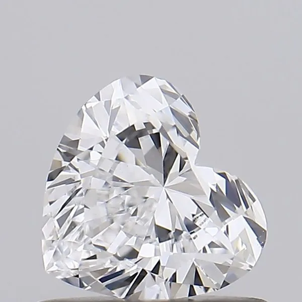 0.54ct HEART D FL Lab diamond