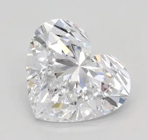 0.94ct HEART D VS1 Lab diamond
