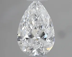 0.3ct PEAR D VS2 Natural diamond