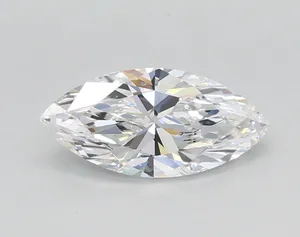 0.57ct MARQUISE D FL Lab diamond