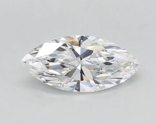 0.57ct MARQUISE D FL Lab diamond