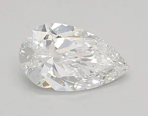 0.89ct PEAR D VVS1 Lab diamond