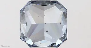 0.36ct RADIANT Fancy Vivid Blue VS2 Coloured Lab diamond