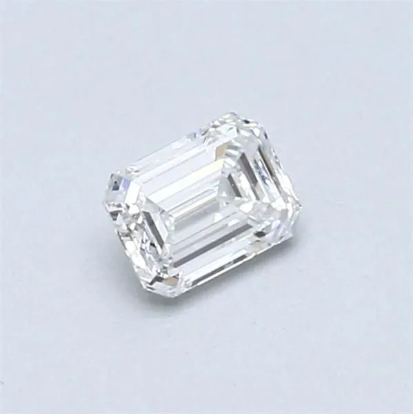 0.3ct EMERALD F VVS1 Natural diamond