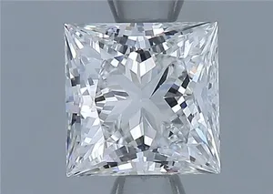 0.71ct PRINCESS G VVS1 Natural diamond