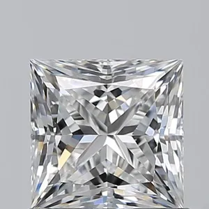 0.92ct PRINCESS F VS1 Natural diamond