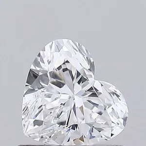 0.55ct HEART D VVS2 Lab diamond