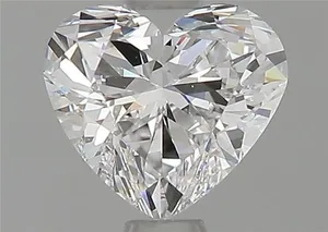 0.73ct HEART D VVS1 Natural diamond