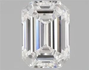 0.6ct EMERALD E VS2 Natural diamond