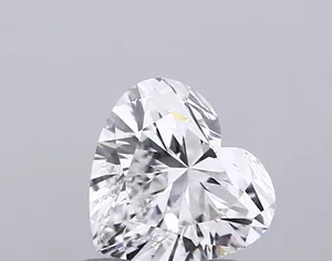 1.08ct HEART D VVS2 Lab diamond