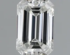 0.42ct EMERALD H VVS2 Natural diamond