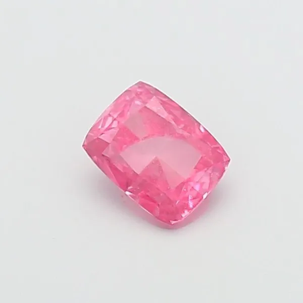 1.02ct CUSHION Fancy Vivid Pink VVS2 Coloured Lab diamond