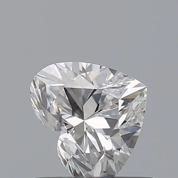 0.6ct HEART E VVS1 Natural diamond
