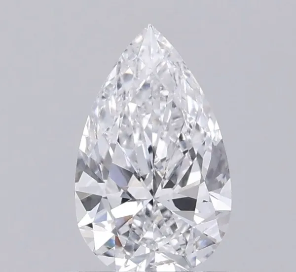 0.66ct PEAR D VVS1 Lab diamond