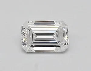 0.59ct EMERALD D VVS1 Lab diamond