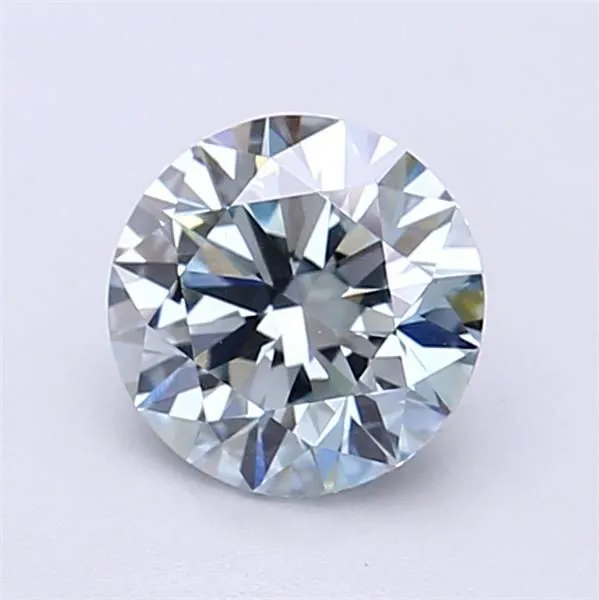 1.19ct ROUND Fancy Intense Blue VVS2 Coloured Lab diamond
