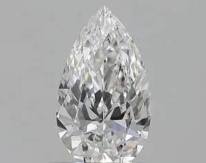0.4ct PEAR F VS1 Natural diamond