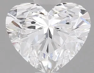 0.7ct HEART D VS2 Natural diamond