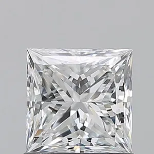 1.06ct PRINCESS F VS2 Natural diamond