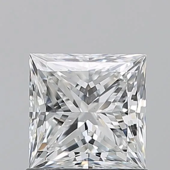 1.06ct PRINCESS F VS2 Natural diamond