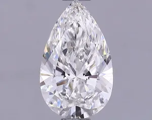 0.8ct PEAR F VS1 Lab diamond