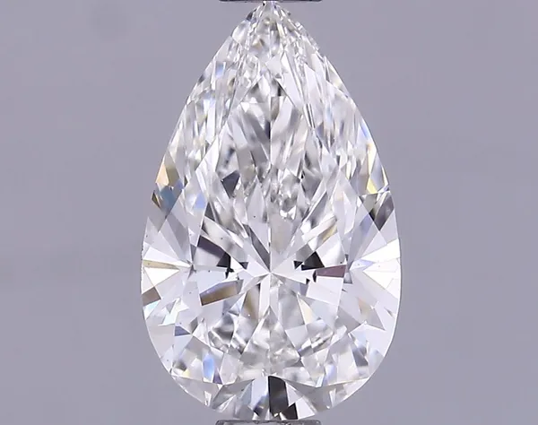 0.8ct PEAR F VS1 Lab diamond