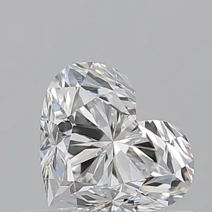 0.67ct HEART F VVS2 Natural diamond