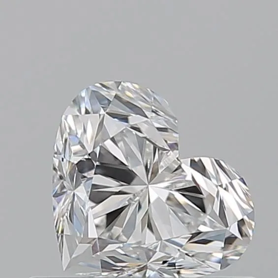 0.67ct HEART F VVS2 Natural diamond