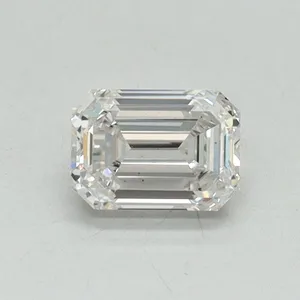 0.51ct EMERALD F VS2 Lab diamond