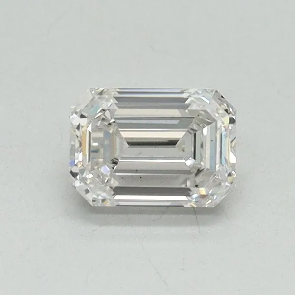 0.51ct EMERALD F VS2 Lab diamond