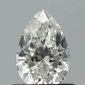 0.51ct PEAR G IF Natural diamond