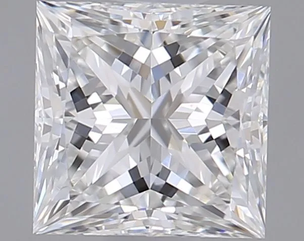 0.50ct PRINCESS F VVS2 Natural diamond