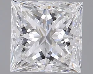 0.5ct PRINCESS F VVS2 Natural diamond