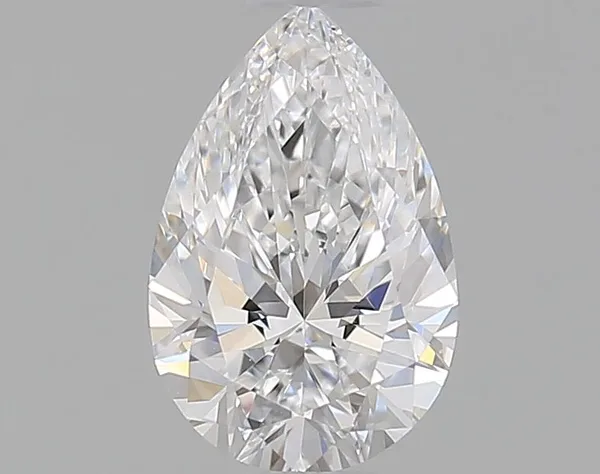 0.4ct PEAR D VS2 Natural diamond