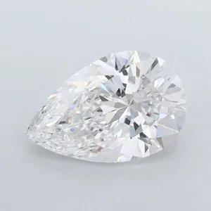 0.85ct PEAR D VVS1 Lab diamond
