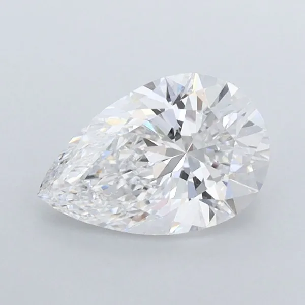 0.85ct PEAR D VVS1 Lab diamond