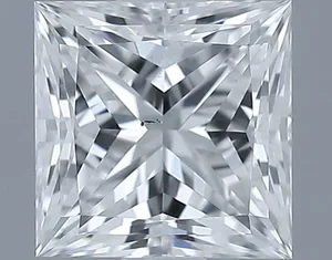 0.53ct PRINCESS G SI1 Natural diamond